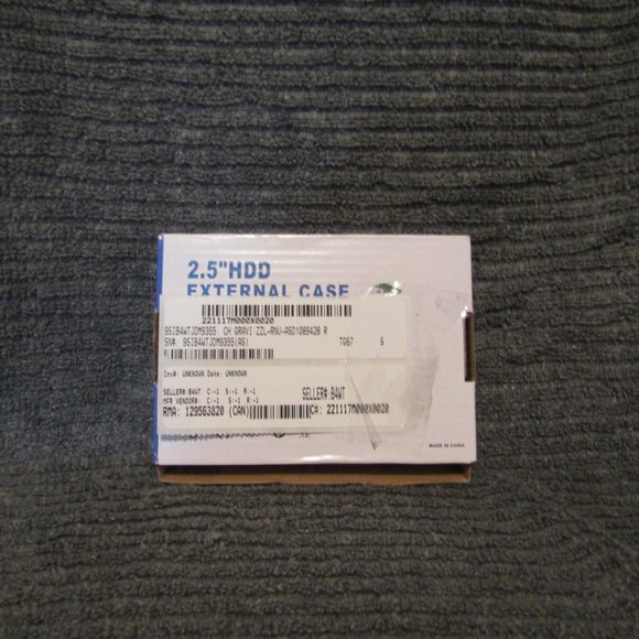 2.5 inch USB 2.0 External Hard Drive IDE HDD Enclosure  Up to 480mbps Max 2TB - Picture 2 of 7